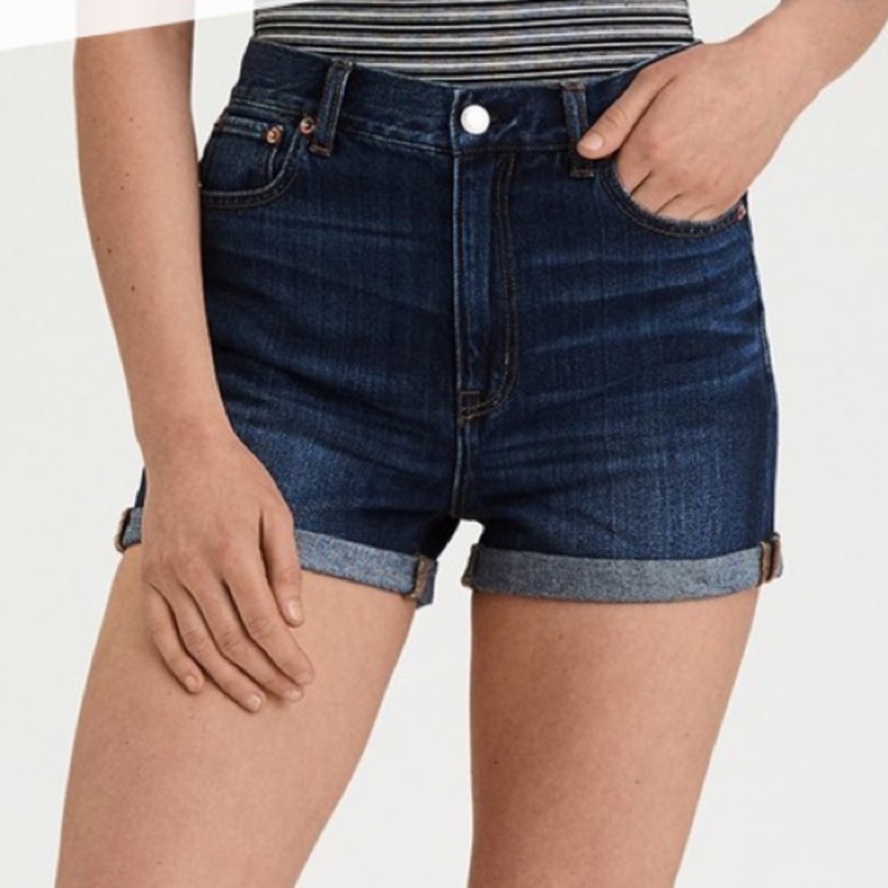 AEO High Rise Mom Short